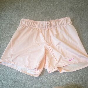 Nike Women's Light Pink Athletic Shorts